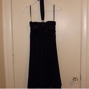 Black Halter Dress